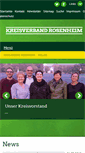 Mobile Screenshot of gruene-rosenheim.de